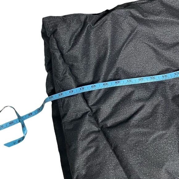 Anthropologie Bernardo WMNS 1X‎ Grey Wrap Puffer Jacket Belted Coat Long Shawl - Picture 6 of 14